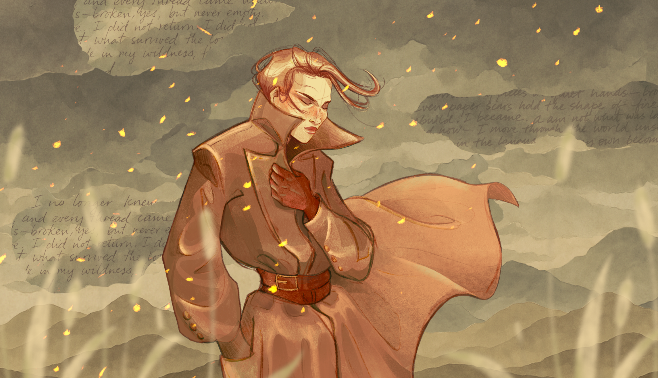 Personaje animado protagonista de la campaña Untamed Heroine de Max Mara.